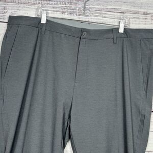 FootJoy Golf Pants Mens 42X32 Gray Performance Stretch Straight Chino Preppy FJ